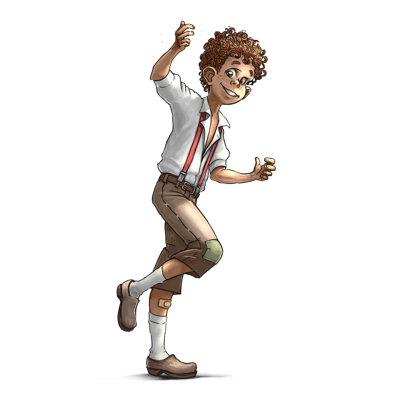 Personnage de "Petit Jeannot" de l'application "Les légendes du tarn"