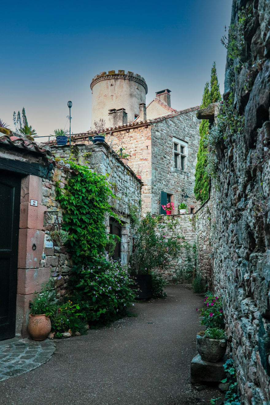 Le village médiéval de Monestiès