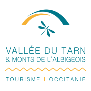 Logo OT Vallée du Tarn couleur, fond blanc