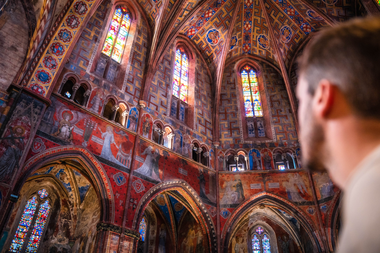 Eglise de Rabastens, Patrimoine Mondial de l'UNESCO, au titre des chemins de Saint-Jacques de Compostelle.