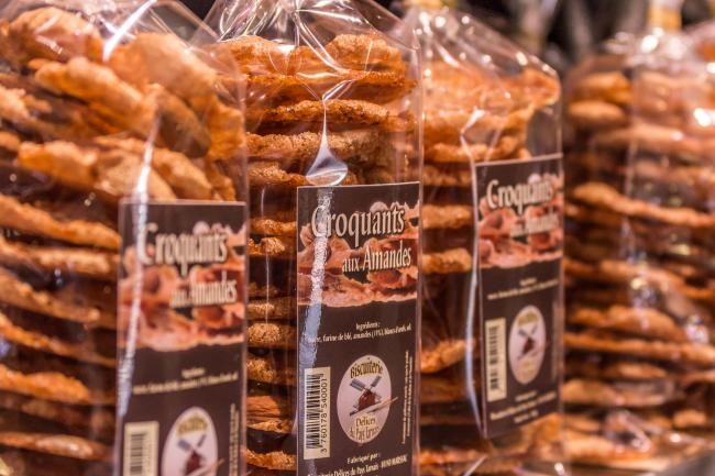 Paquets de biscuits aux amandes de Cordes